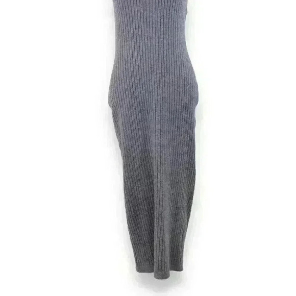 7 For All Mankind Gray Midi Sweater Tank Dress & Matching Cardigan Size Small - Picture 14 of 14